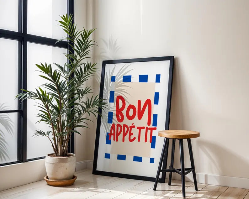 Küchenposter Bon Appetit
