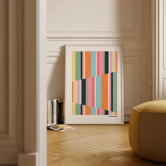 Mid Century Modern | buntes Poster