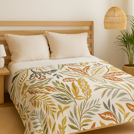 Premium Tagesdecke Flowermix