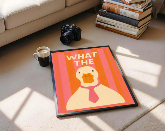 Poster What The Duck