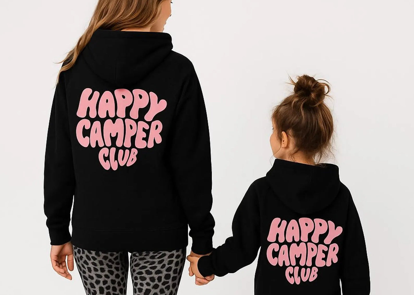 Kids Hoodie Happy Camper Club
