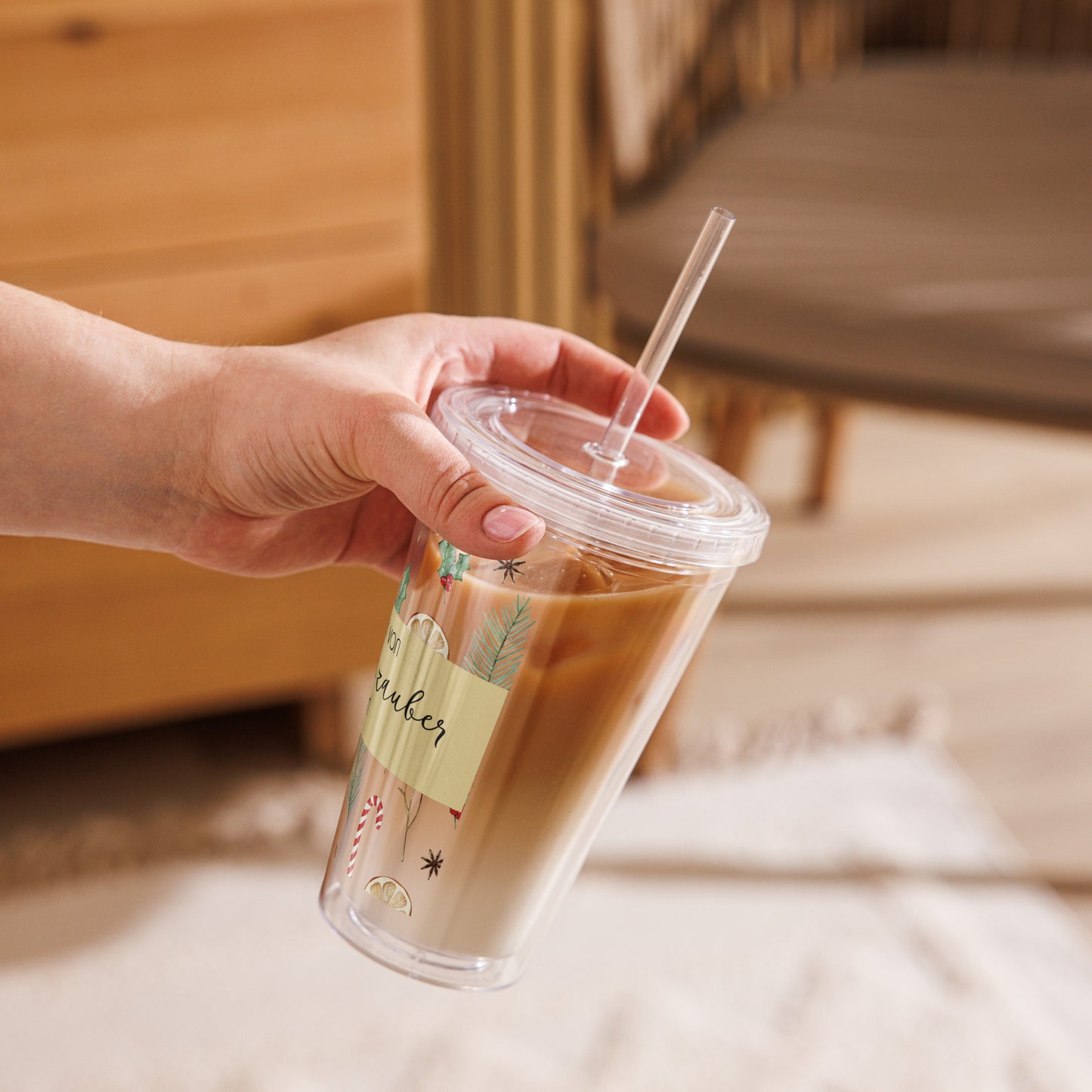 Weihnachtsbecher – Wiederverwendbarer Becher mit Weihnachtsmotiv