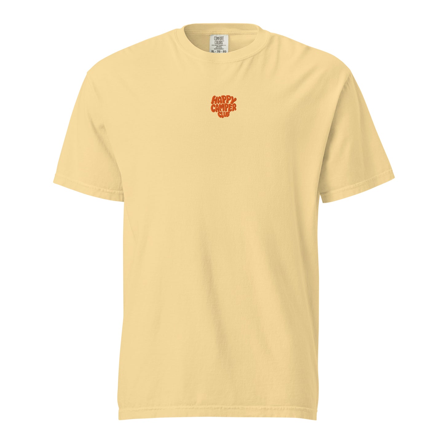 Besticktes Happy Camper Club Unisex-T-Shirt in verschiedenen Farben