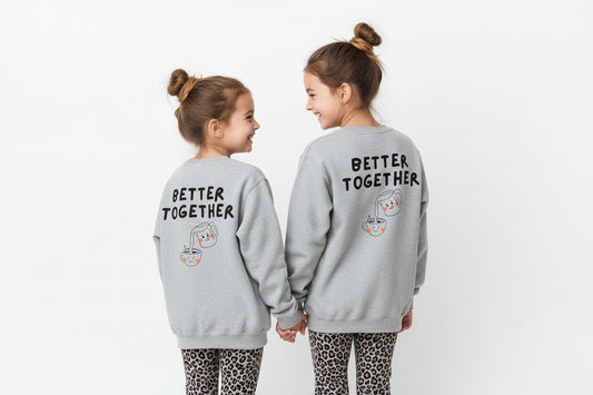 Kinder-Sweatshirt „Better Together“