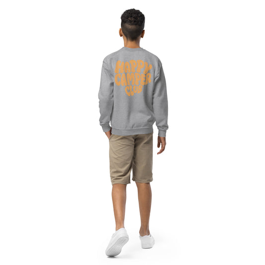 Grauer Happy Camper Club Pullover KIDS