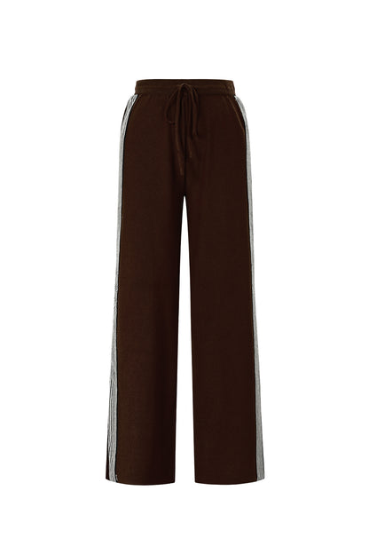 Strickhose mit Streifen
