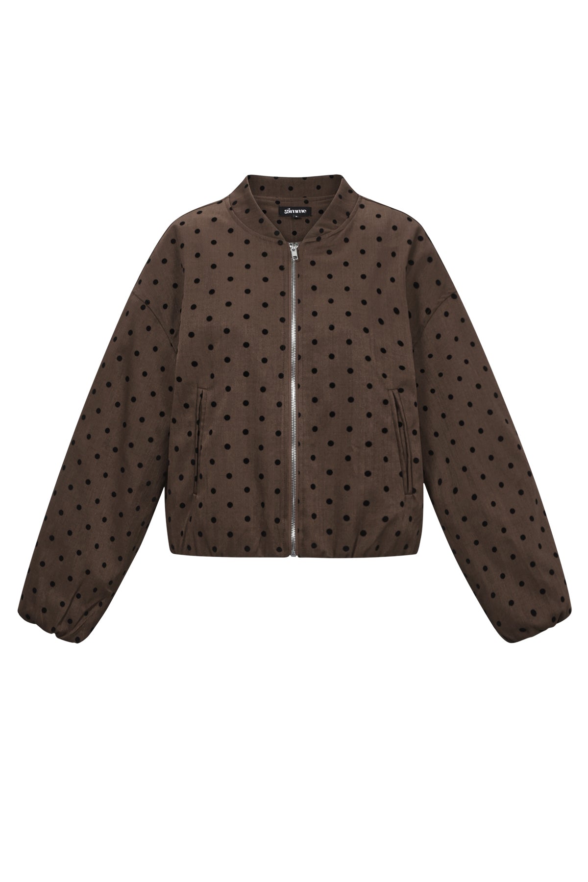 Gepunktete Jacke
