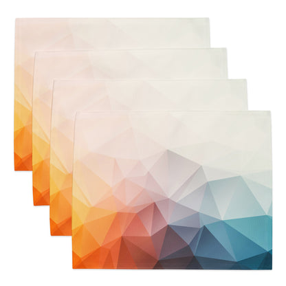 Platzset 4er Set | grafisches buntes Muster
