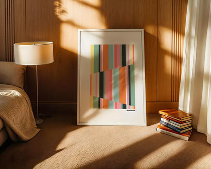 Mid Century Modern | buntes Poster