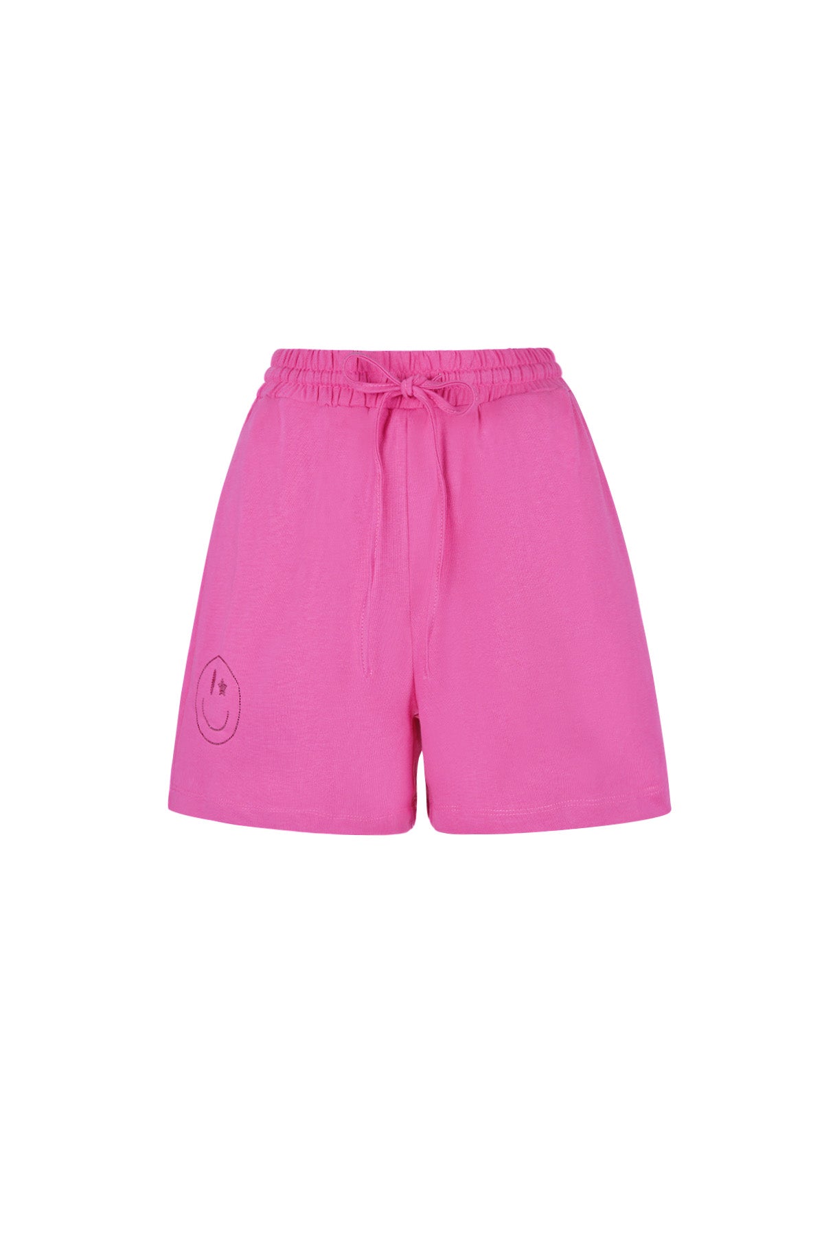 Baumwolle Damen Casual Shorts Zugband Elastischer Bund
