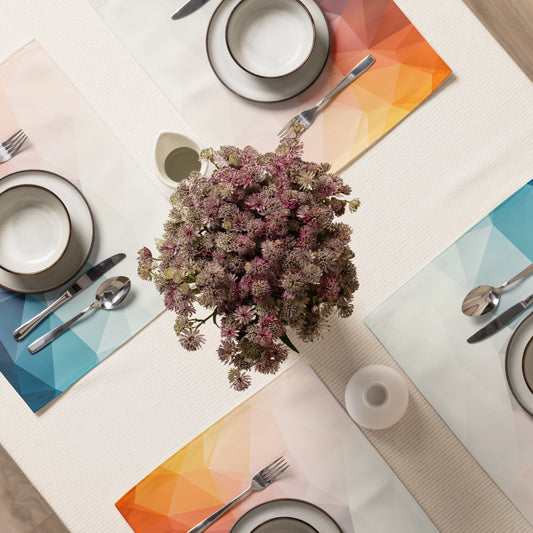 Platzset 4er Set | grafisches buntes Muster