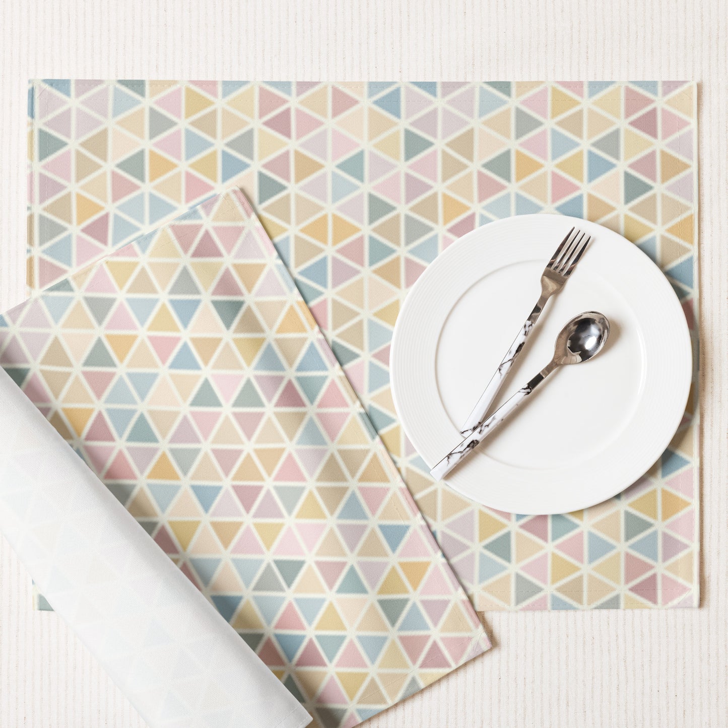 Platzset 4er Set | buntes Muster