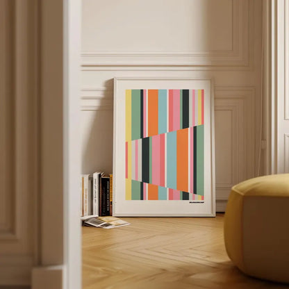 Mid Century Modern | buntes Poster