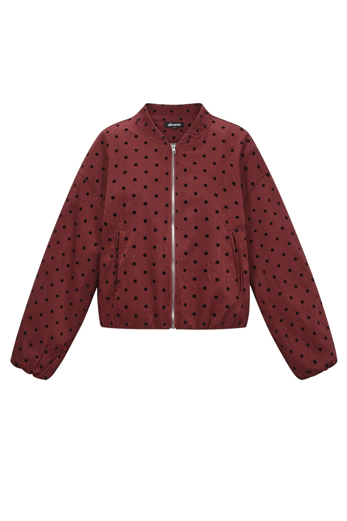 Gepunktete Jacke