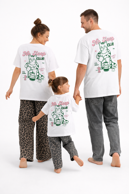 Unisex Bio-T-Shirt „No Sleep Club“