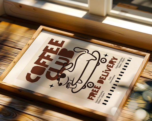 Coffee Club Poster