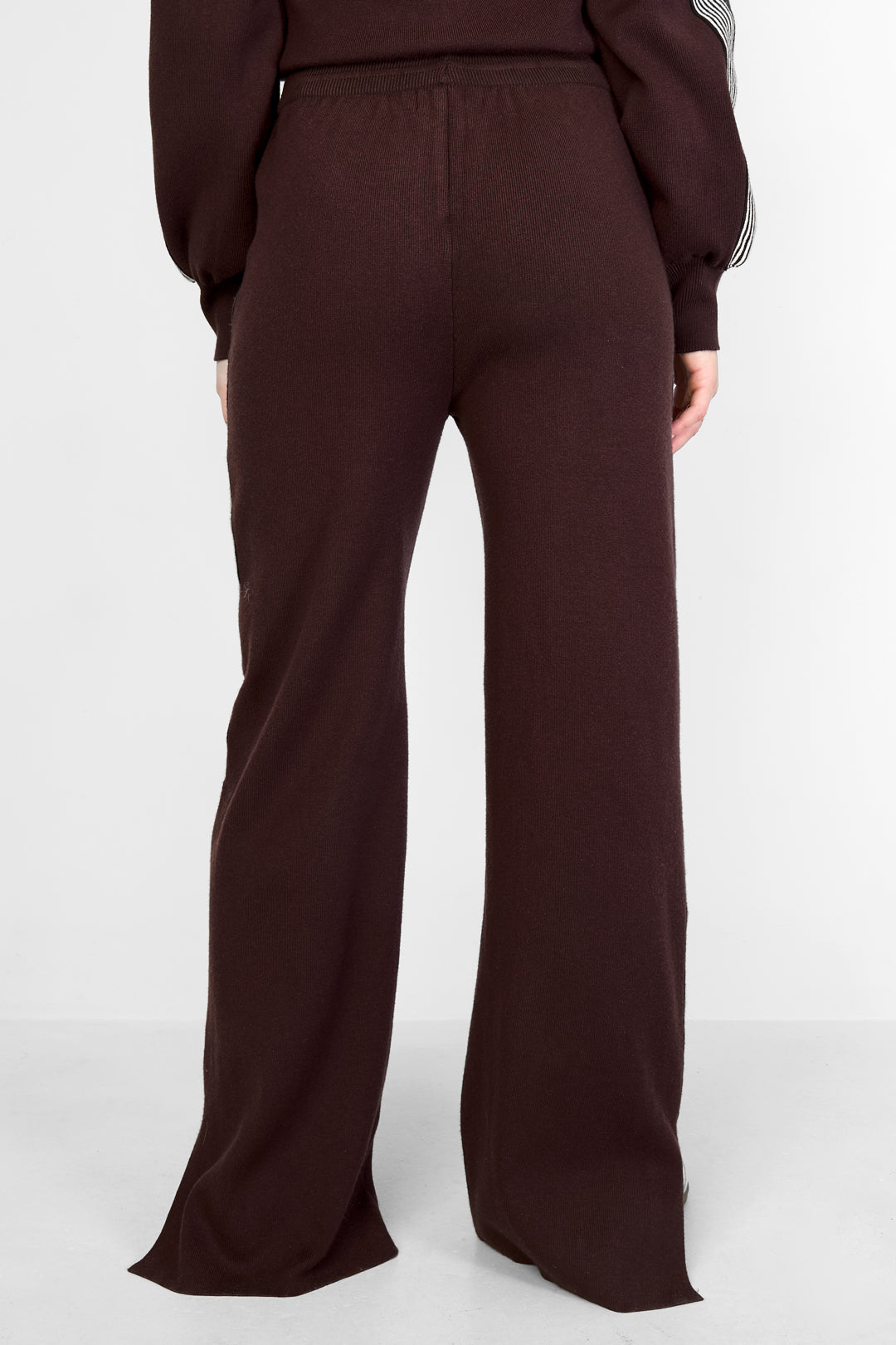 Strickhose mit Streifen