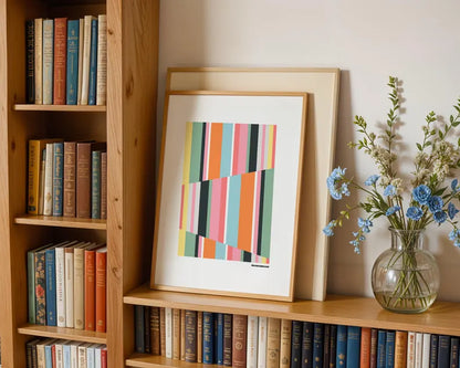 Mid Century Modern | buntes Poster
