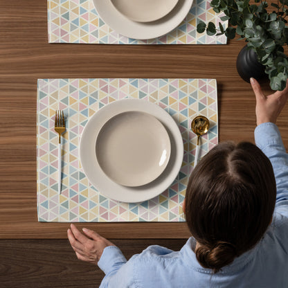 Platzset 4er Set | buntes Muster