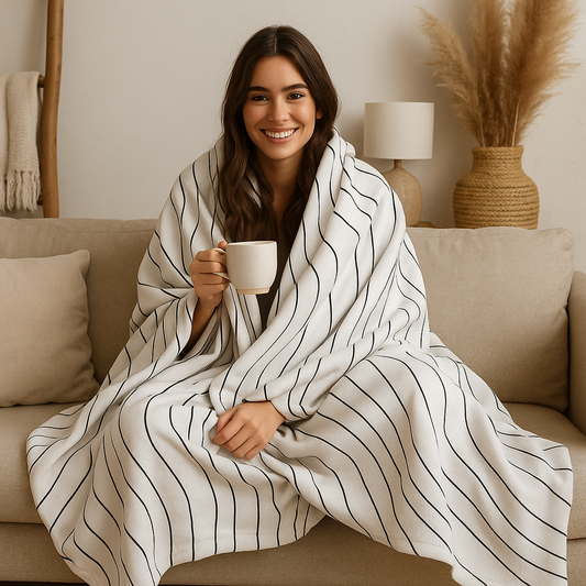 Kuscheldecke | weiche Premium Sherpa-Decke