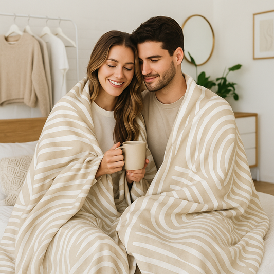 weiche Premiumdecke | Beige