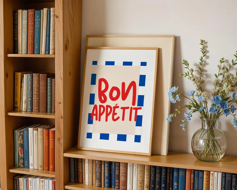 Küchenposter Bon Appetit