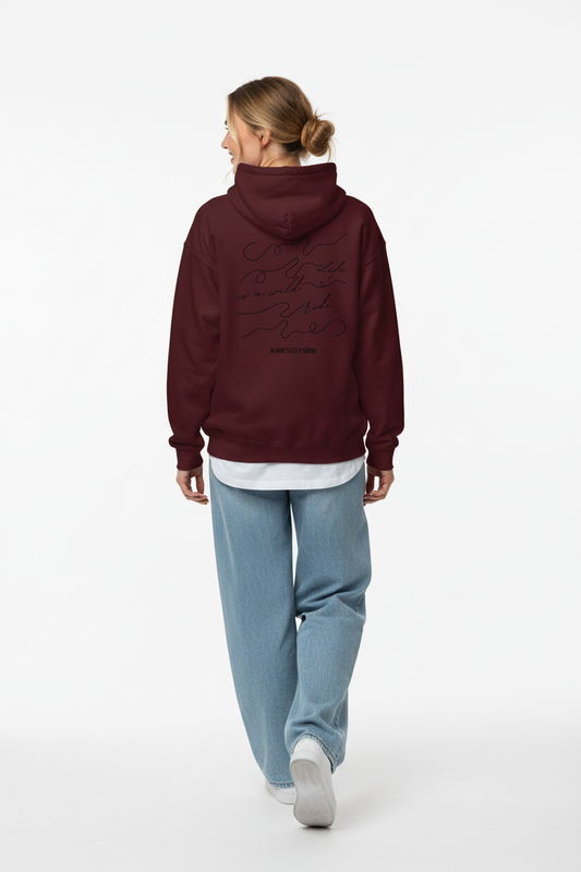 Life is a wild ride – Hoodie | Weich, stylisch & motivierend
