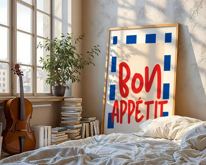 Küchenposter Bon Appetit