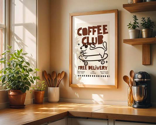 Coffee Club Poster