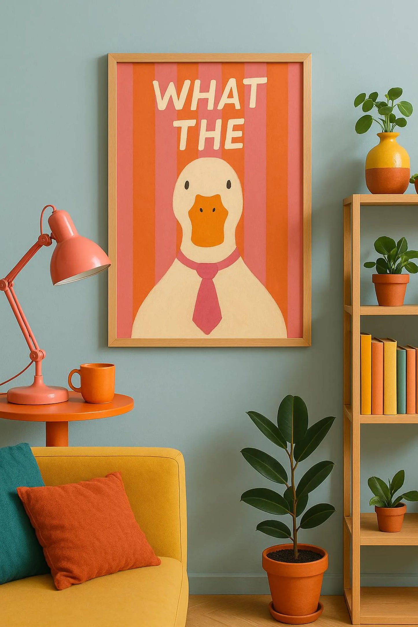 Poster What The Duck