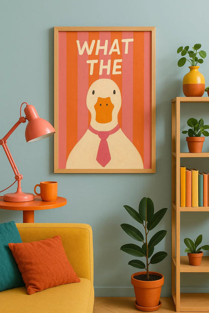 Poster What The Duck