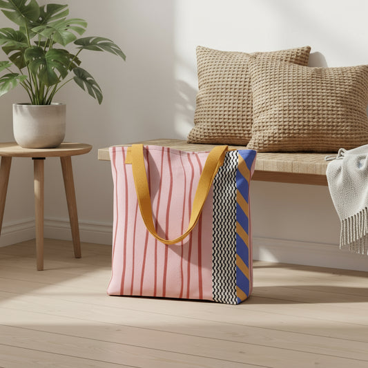 Tasche „Modern Mix“ – Bunte Alltags- & Einkaufstasche im Designmix |