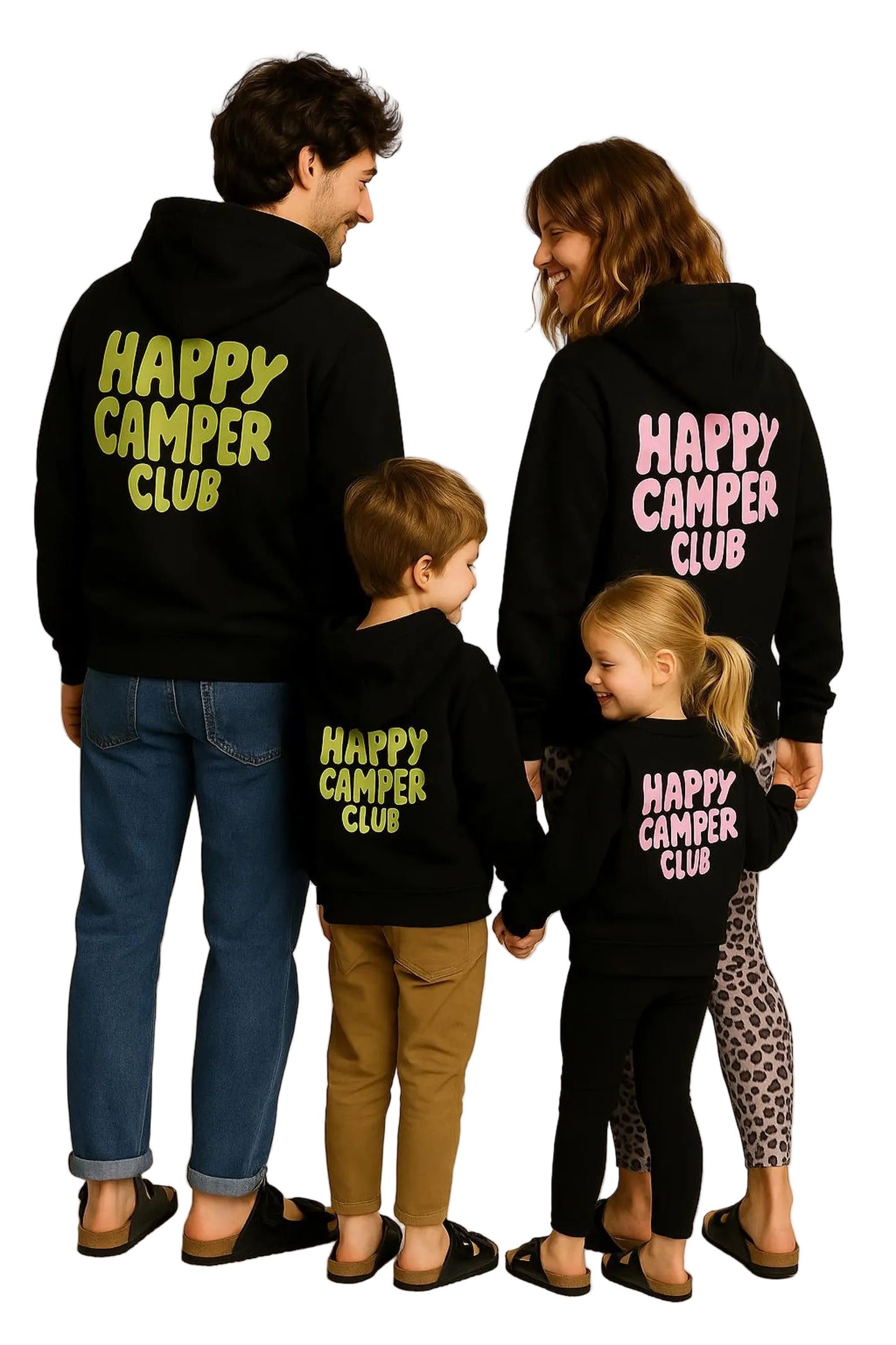 Kids Hoodie Happy Camper Club