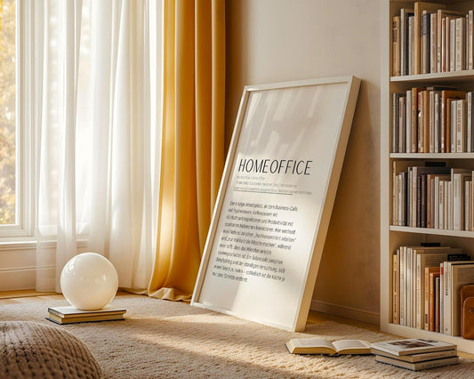 Poster Definition Homeoffice