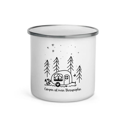 Emailletasse Camping