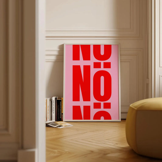 Modernes Typografie-Poster