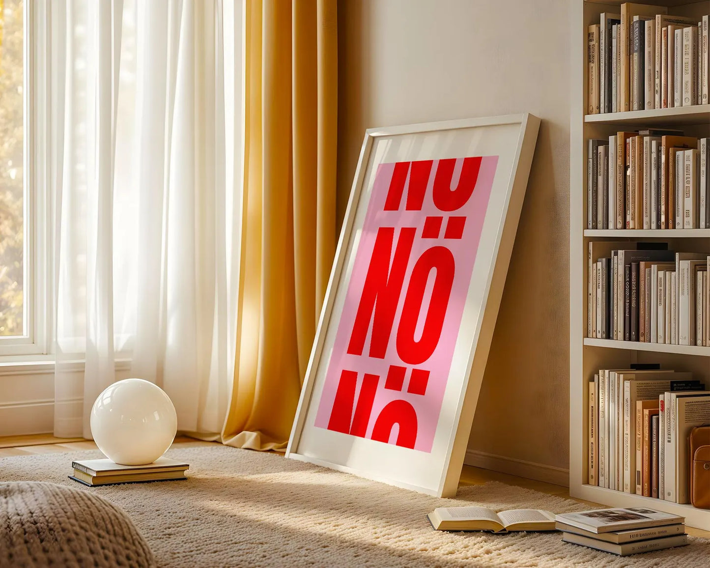 Modernes Typografie-Poster
