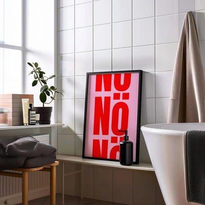 Modernes Typografie-Poster