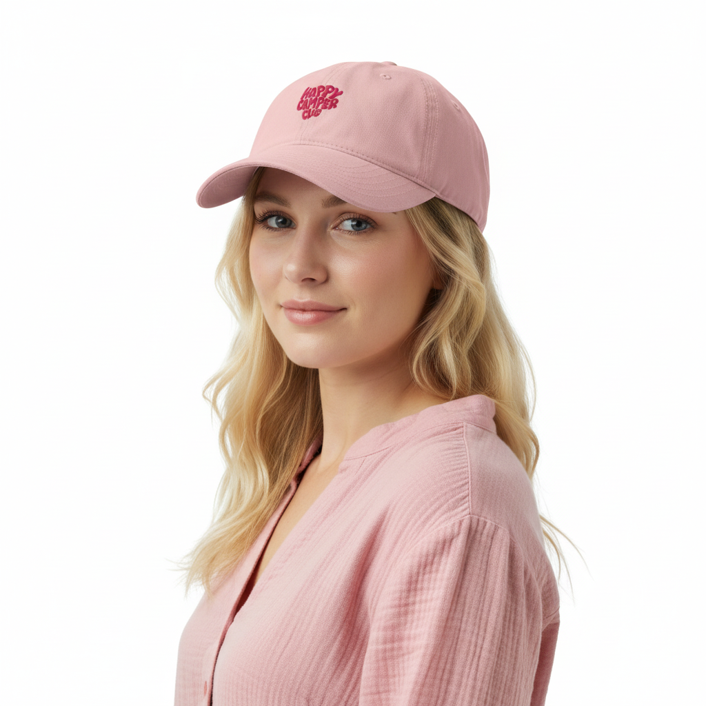 Bestickte Happy Camper Club Cap