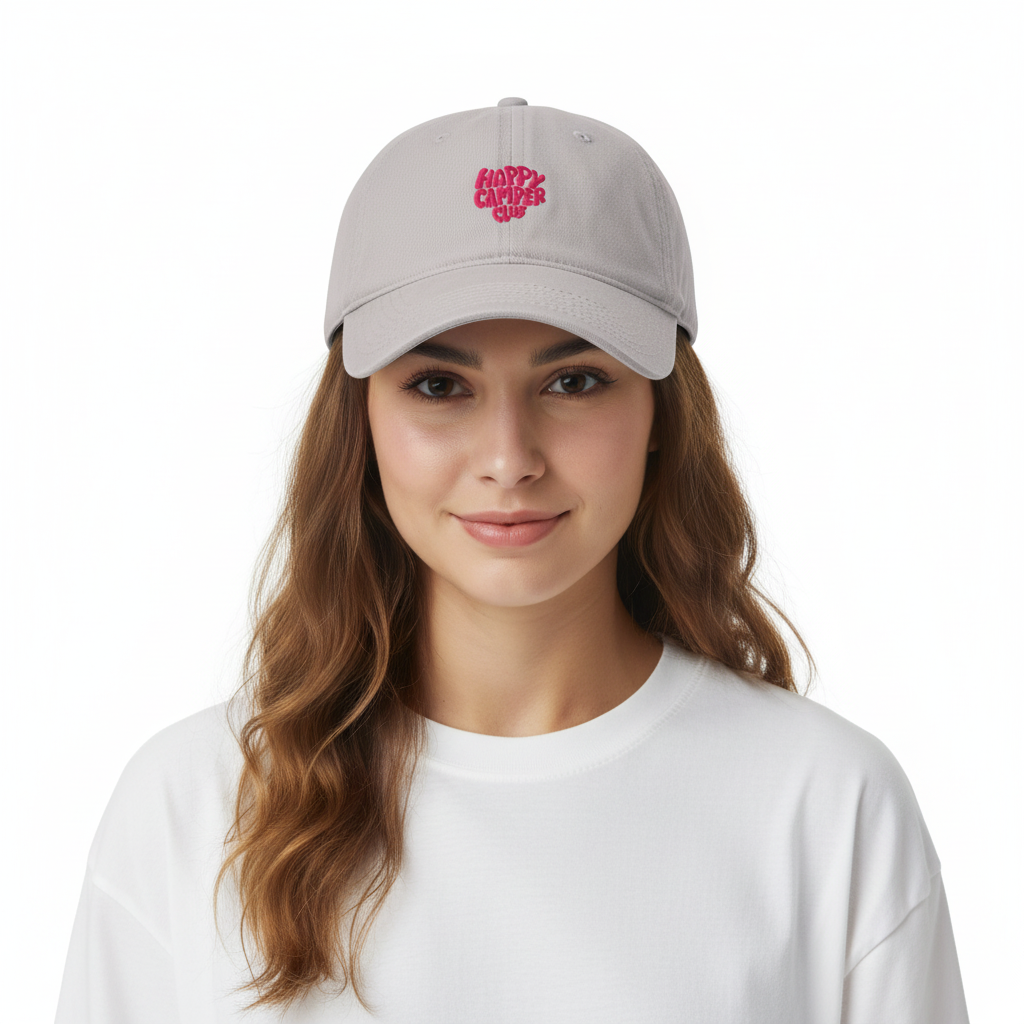Cap bestickt mit Happy Camper Club Logo