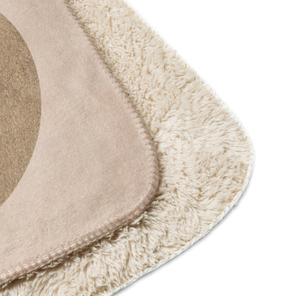Premium Sherpa Kuscheldecke | Boho Design