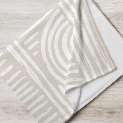 weiche Premiumdecke | Beige