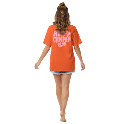 🧡 Happy Camper Club Camper Shirt – Orange