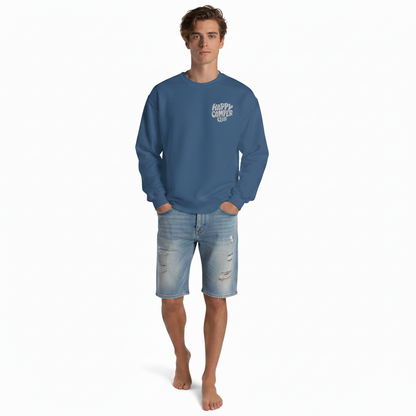 Happy Camper Club -Pullover Print vorne&hinten