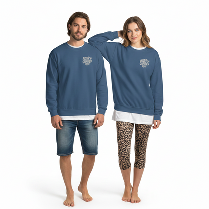 Happy Camper Club -Pullover Print vorne&hinten