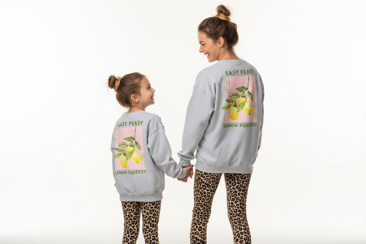 🍋 Sweatshirt „Easy Peasy Lemon Squeezy“