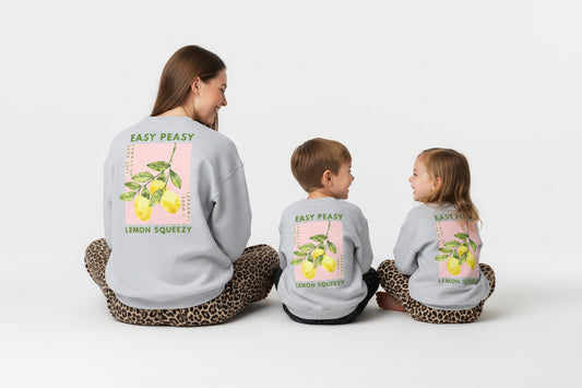 🍋 Sweatshirt „Easy Peasy Lemon Squeezy“