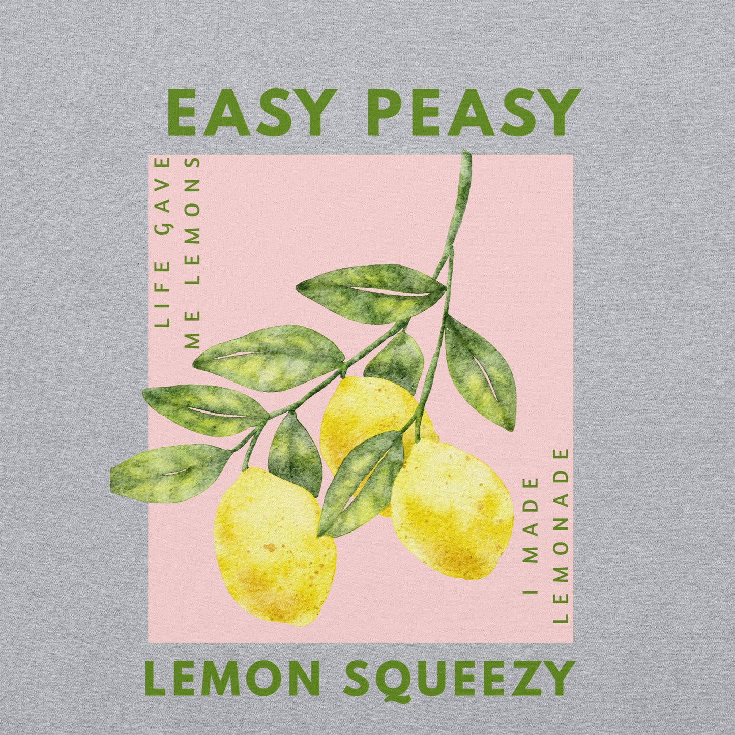 🍋 Sweatshirt „Easy Peasy Lemon Squeezy“