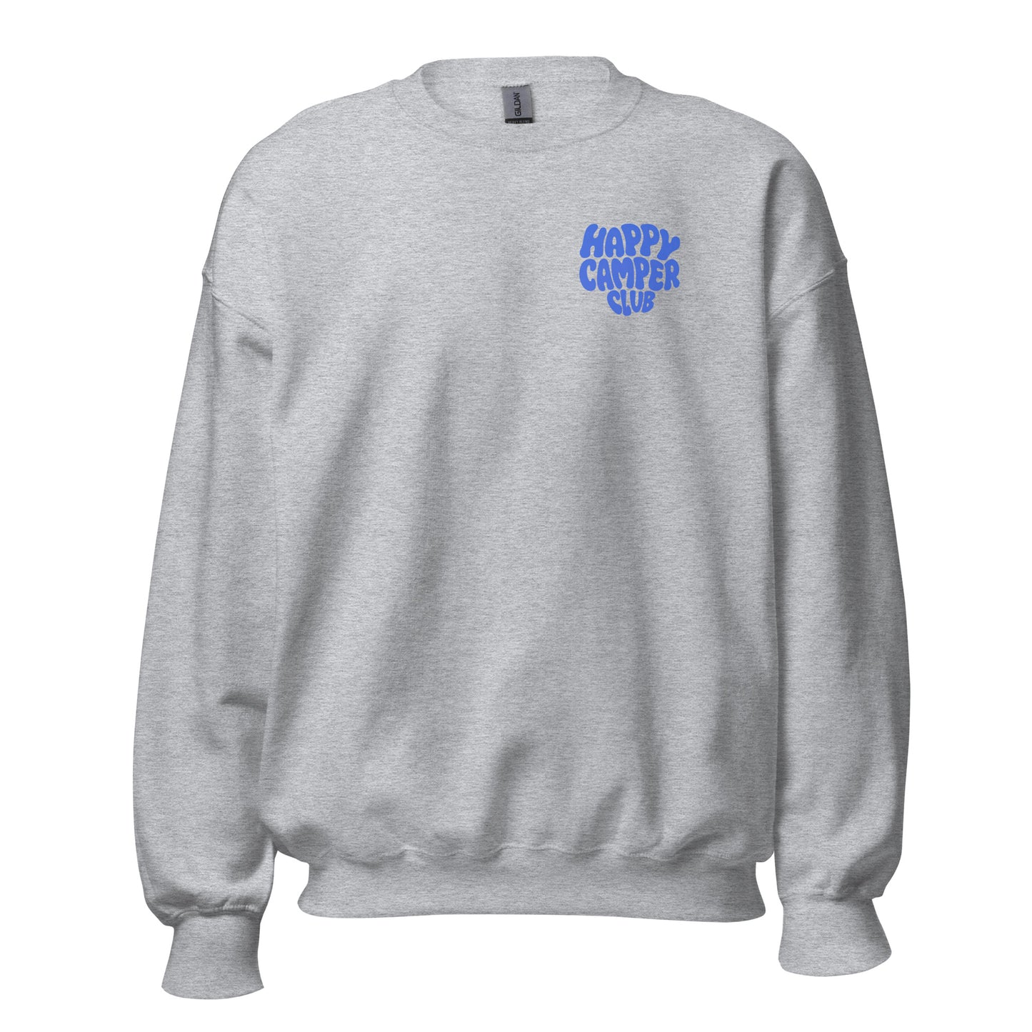 Happy Camper Club -Pullover Print vorne&hinten 💙
