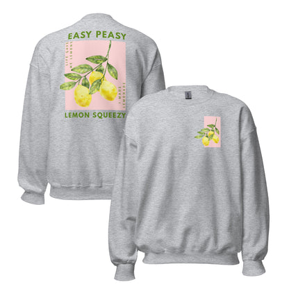 🍋 Sweatshirt „Easy Peasy Lemon Squeezy“